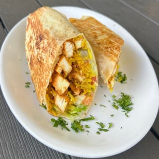 Chicken shawarma wrap
