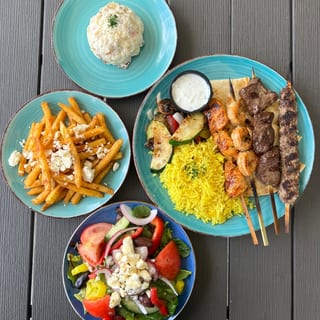 Mix Souvlaki (kabob) combo