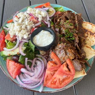 Truly Greek Lamb Yeero (Gyro) Plate